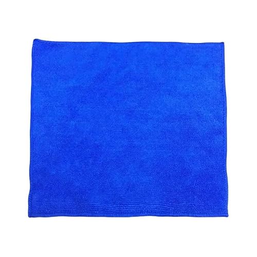 SMYTJSYC 30 x 30 cm, Mikrofaser-Handtuch, Auto-Reinigung, Trockentuch, Küchenpflege, Detaillierung, Autowaschhandtuch, blau, 3 Stück von SMYTJSYC