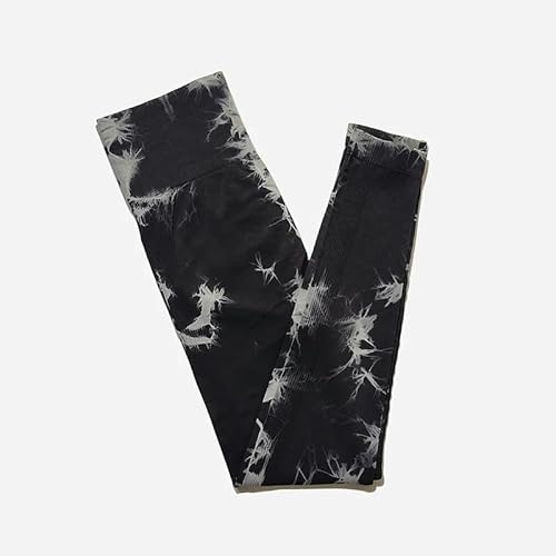 SMYTJSYC Batik-Leggings für Damen, nahtlos, hohe Taille, Sport, Fitness, Workout, Leggins von SMYTJSYC