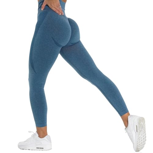 SMYTJSYC Nahtlose Leggings für Damen, Po, Lifting, Kurven, Workout-Strumpfhose, Yogahose, Fitnessstudio, Outfits, Fitness-Kleidung-P6206C18-XL von SMYTJSYC