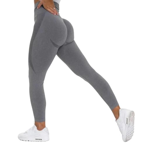 SMYTJSYC Nahtlose Leggings für Damen, zum Anheben der Po, Kurven, Workout-Strumpfhose, Yogahose, Fitness-Kleidung von SMYTJSYC