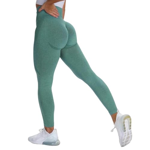 SMYTJSYC Nahtlose Leggings für Damen, zum Anheben der Po, Kurven, Workout-Strumpfhose, Yogahose, Fitness-Kleidung von SMYTJSYC