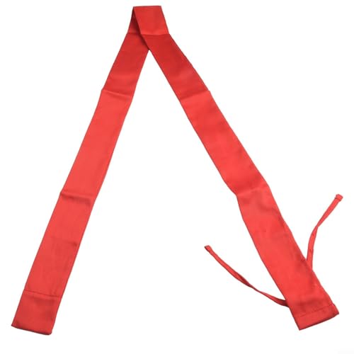Reißfeste Angelrutentasche, kratzfeste Rutenhülsen-Tasche, Rutenschutztasche (rot) von SMZhomeone