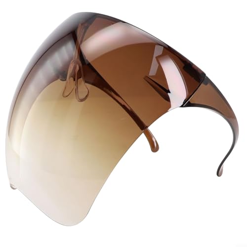 SMZhomeone Allzweck Outdoor-Sonnenbrille mit doppelseitiger Beschichtung, winddicht, Braun von SMZhomeone