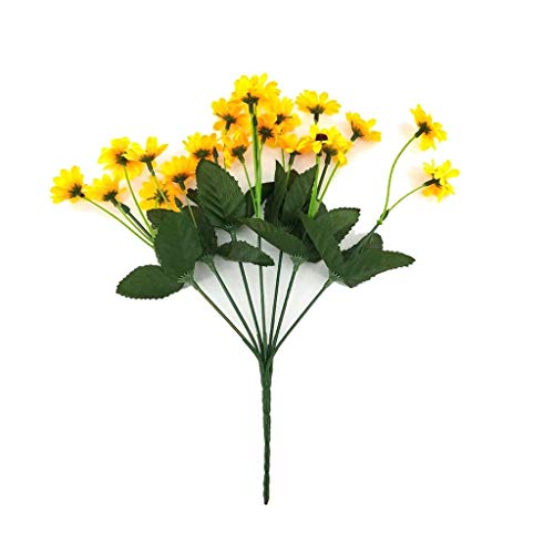 SNHHNSW Künstlicher Sonnenblumenstrauß, 22 Blumen pro Strauß, 5 Strauße pro Packung, die Raumdekoration, künstliche Blumen. von SNHHNSW