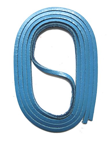SNORS Ledersenkel TÜRKIS 120cm, 3mm – Schnürsenkel aus echtem Leder – Rindsleder – toller natürlicher Look - Lederriemen, Docksider, Lederband, Lederwaren SNORS Ledersenkel TÜRKIS 120cm, 3mm – Schnürsenkel aus echtem Leder – Rindsleder – toller natürlicher Look - Lederriemen, Docksider, Lederband, Lederwaren von SNORS