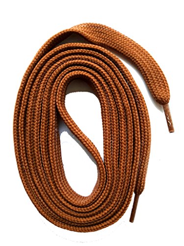 SNORS SCHNÜRSENKEL flach BRAUN 150cm, reißfest, Made in Germany, universelle Flachsenkel aus Polyester für Sportschuhe Sneaker Turnschuhe und Laufschuhe - ÖkoTex, 6mm breit SNORS SCHNÜRSENKEL flach BRAUN 150cm, reißfest, Made in Germany, universelle Flachsenkel aus Polyester für Sportschuhe Sneaker Turnschuhe und Laufschuhe - ÖkoTex, 6mm breit von SNORS