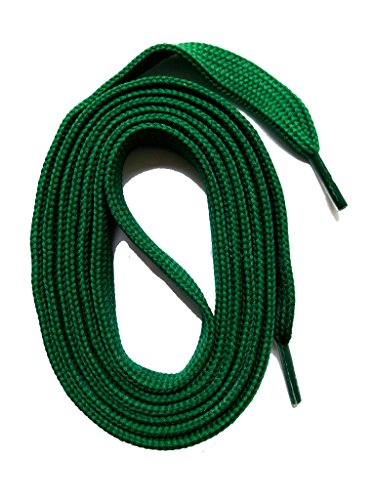 SNORS SCHNÜRSENKEL flach DUNKELGRÜN 75cm, reißfest, Made in Germany, universelle Flachsenkel aus Polyester für Sportschuhe Sneaker Turnschuhe und Kinderschuhe - ÖkoTex, 6mm breit SNORS SCHNÜRSENKEL flach DUNKELGRÜN 75cm, reißfest, Made in Germany, universelle Flachsenkel aus Polyester für Sportschuhe Sneaker Turnschuhe und Kinderschuhe - ÖkoTex, 6mm breit von SNORS