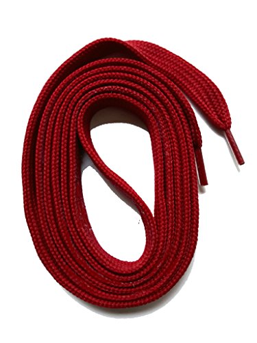 SNORS SCHNÜRSENKEL flach DUNKELROT 240cm, reißfest, Made in Germany, universelle Flachsenkel aus Polyester für Sportschuhe Sneaker Schlittschuhe und Stiefel - ÖkoTex, 6mm breit SNORS SCHNÜRSENKEL flach DUNKELROT 240cm, reißfest, Made in Germany, universelle Flachsenkel aus Polyester für Sportschuhe Sneaker Schlittschuhe und Stiefel - ÖkoTex, 6mm breit von SNORS