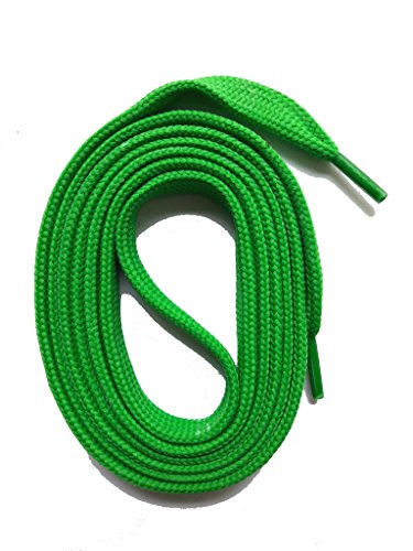 SNORS SCHNÜRSENKEL flach GRÜN 75cm, reißfest, Made in Germany, universelle Flachsenkel aus Polyester für Sportschuhe Sneaker Turnschuhe und Kinderschuhe - ÖkoTex, 6mm breit SNORS SCHNÜRSENKEL flach GRÜN 75cm, reißfest, Made in Germany, universelle Flachsenkel aus Polyester für Sportschuhe Sneaker Turnschuhe und Kinderschuhe - ÖkoTex, 6mm breit von SNORS