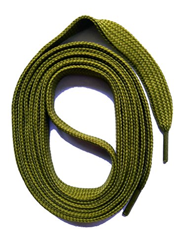 SNORS SCHNÜRSENKEL flach KHAKI 180cm, reißfest, Made in Germany, universelle Flachsenkel aus Polyester für Sportschuhe Sneaker Turnschuhe und Stiefel - ÖkoTex, 6mm breit SNORS SCHNÜRSENKEL flach KHAKI 180cm, reißfest, Made in Germany, universelle Flachsenkel aus Polyester für Sportschuhe Sneaker Turnschuhe und Stiefel - ÖkoTex, 6mm breit von SNORS