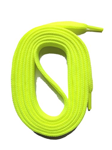 SNORS SCHNÜRSENKEL flach NEONGELB 130cm, reißfest, Made in Germany, universelle Flachsenkel aus Polyester für Sportschuhe Sneaker Turnschuhe und Laufschuhe - ÖkoTex, 6mm breit SNORS SCHNÜRSENKEL flach NEONGELB 130cm, reißfest, Made in Germany, universelle Flachsenkel aus Polyester für Sportschuhe Sneaker Turnschuhe und Laufschuhe - ÖkoTex, 6mm breit von SNORS
