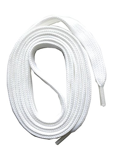 SNORS SCHNÜRSENKEL flach WEISS 180cm, reißfest, Made in Germany, universelle Flachsenkel aus Polyester für Sportschuhe Sneaker Turnschuhe und Stiefel - ÖkoTex, 6mm breit SNORS SCHNÜRSENKEL flach WEISS 180cm, reißfest, Made in Germany, universelle Flachsenkel aus Polyester für Sportschuhe Sneaker Turnschuhe und Stiefel - ÖkoTex, 6mm breit von SNORS