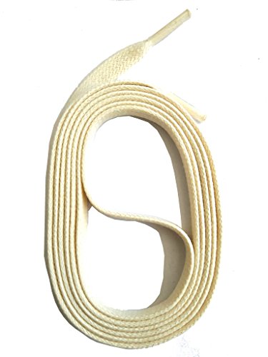 SNORS flache Schnürsenkel GEWACHST CREME 90cm 6mm - Baumwolle, Senkel flach für Business Anzug- und Lederschuhe, edle Schuhbänder reißfest SNORS flache Schnürsenkel GEWACHST CREME 90cm 6mm - Baumwolle, Senkel flach für Business Anzug- und Lederschuhe, edle Schuhbänder reißfest von SNORS
