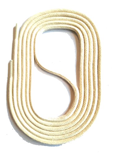 SNORS runde Schnürsenkel GEWACHST CREME 90cm Ø3mm - Baumwolle, Rundsenkel für Business Anzug- und Lederschuhe, edle Schuhbänder reißfest SNORS runde Schnürsenkel GEWACHST CREME 90cm Ø3mm - Baumwolle, Rundsenkel für Business Anzug- und Lederschuhe, edle Schuhbänder reißfest von SNORS