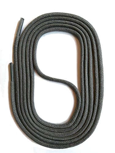 SNORS runde Schnürsenkel GEWACHST GRAU 130cm Ø3mm - Baumwolle, Rundsenkel für Stiefel Stiefeletten Boots Leder, edle Schuhbänder reißfest SNORS runde Schnürsenkel GEWACHST GRAU 130cm Ø3mm - Baumwolle, Rundsenkel für Stiefel Stiefeletten Boots Leder, edle Schuhbänder reißfest von SNORS