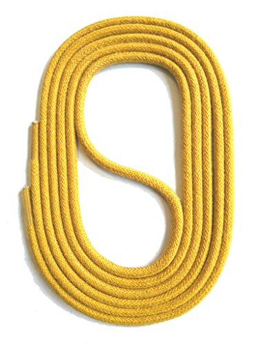 SNORS runde Schnürsenkel GEWACHST OCKER 90cm Ø3mm - Baumwolle, Rundsenkel für Business Anzug- und Lederschuhe, edle Schuhbänder reißfest SNORS runde Schnürsenkel GEWACHST OCKER 90cm Ø3mm - Baumwolle, Rundsenkel für Business Anzug- und Lederschuhe, edle Schuhbänder reißfest von SNORS