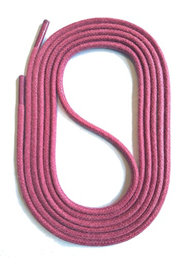 SNORS runde Schnürsenkel GEWACHST PINK 75cm Ø3mm - Baumwolle, Rundsenkel für Business Anzug- und Lederschuhe, edle Schuhbänder reißfest SNORS runde Schnürsenkel GEWACHST PINK 75cm Ø3mm - Baumwolle, Rundsenkel für Business Anzug- und Lederschuhe, edle Schuhbänder reißfest von SNORS