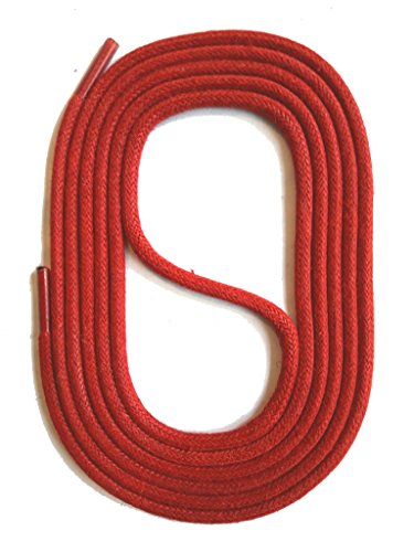 SNORS runde Schnürsenkel GEWACHST ROT 75cm Ø3mm - Baumwolle, Rundsenkel für Business Anzug- und Lederschuhe, edle Schuhbänder reißfest SNORS runde Schnürsenkel GEWACHST ROT 75cm Ø3mm - Baumwolle, Rundsenkel für Business Anzug- und Lederschuhe, edle Schuhbänder reißfest von SNORS
