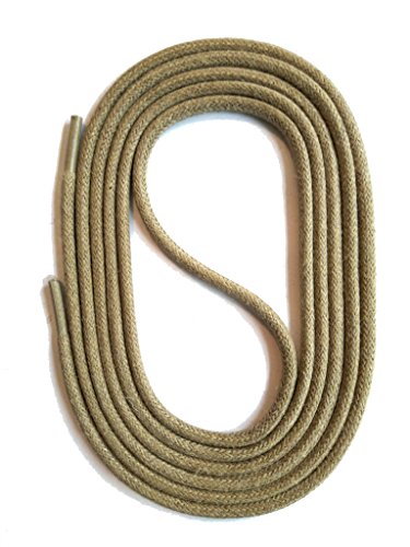 SNORS runde Schnürsenkel GEWACHST SAND 75cm Ø3mm - Baumwolle, Rundsenkel für Business Anzug- und Lederschuhe, edle Schuhbänder reißfest SNORS runde Schnürsenkel GEWACHST SAND 75cm Ø3mm - Baumwolle, Rundsenkel für Business Anzug- und Lederschuhe, edle Schuhbänder reißfest von SNORS