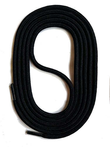 SNORS runde Schnürsenkel SCHWARZ 90cm Ø3mm - stabil, reißfest, waschbar, robuste Schuhbänder für Sneaker Sport- und Laufschuhe Halbschuhe SNORS runde Schnürsenkel SCHWARZ 90cm Ø3mm - stabil, reißfest, waschbar, robuste Schuhbänder für Sneaker Sport- und Laufschuhe Halbschuhe von SNORS