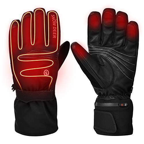 SNOW DEER Beheizte Handschuhe,Beheizte Motorrad Handschuhe,7.4V 2200MAH Wiederaufladbarem Lithium Ionen Akku Handschuhe, Skifahren Jagen Angeln Reiten Radfahren Camping Wandern Handwärmer SNOW DEER Beheizte Handschuhe,Beheizte Motorrad Handschuhe,7.4V 2200MAH Wiederaufladbarem Lithium Ionen Akku Handschuhe, Skifahren Jagen Angeln Reiten Radfahren Camping Wandern Handwärmer von SNOW DEER