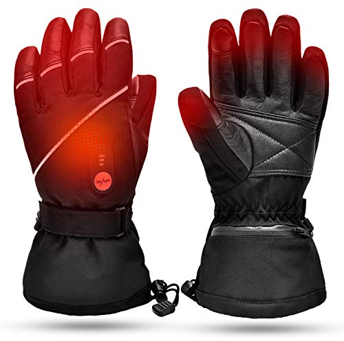 SNOW DEER Beheizte Handschuhe,Wiederaufladbarem Lithium Lonen Akku Skifahren Fausthandschuhe für Herren und Damen,Skifahren,Jagen,Angeln,Reiten,Radfahren,Camping,Wandern, Motorradfahren Handwärmer SNOW DEER Beheizte Handschuhe,Wiederaufladbarem Lithium Lonen Akku Skifahren Fausthandschuhe für Herren und Damen,Skifahren,Jagen,Angeln,Reiten,Radfahren,Camping,Wandern, Motorradfahren Handwärmer von SNOW DEER