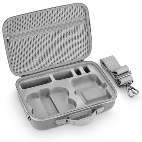 SOBEAU Tasche für DJI Neo Drohne, Tragbare Tragetasche Aufbewahrungs, PU Reisetasche Case für DJI Neo und RC-N3 Fernsteuerung Battery Zubehör,Grau SOBEAU Tasche für DJI Neo Drohne, Tragbare Tragetasche Aufbewahrungs, PU Reisetasche Case für DJI Neo und RC-N3 Fernsteuerung Battery Zubehör,Grau von SOBEAU