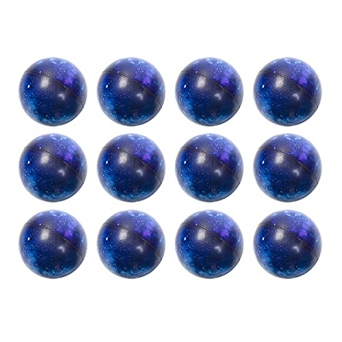 SOFORFREEM 12 Galaxy-Stressbälle mit Weltraumthema, 6,3 cm (2,5 Zoll), Quetschbälle, Stressabbaubälle für Fingerübungen von SOFORFREEM