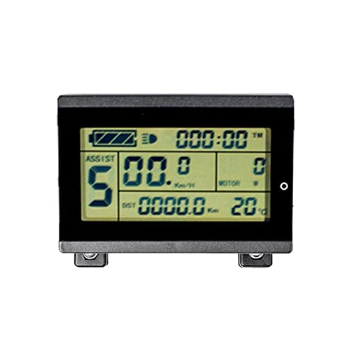 SOFORFREEM KT-LCD3U Display-Teile für Elektrofahrrad, LCD-Instrument mit Stecker, wasserdicht, USB, Fahrradzubehör von SOFORFREEM