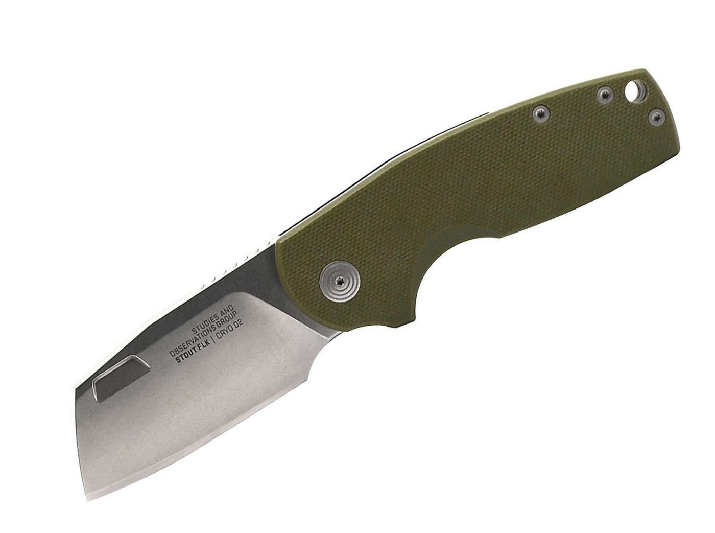 SOG Taschenmesser SOG Stout FLK Cleaver OD Green Stonewash SOG Taschenmesser SOG Stout FLK Cleaver OD Green Stonewash von SOG