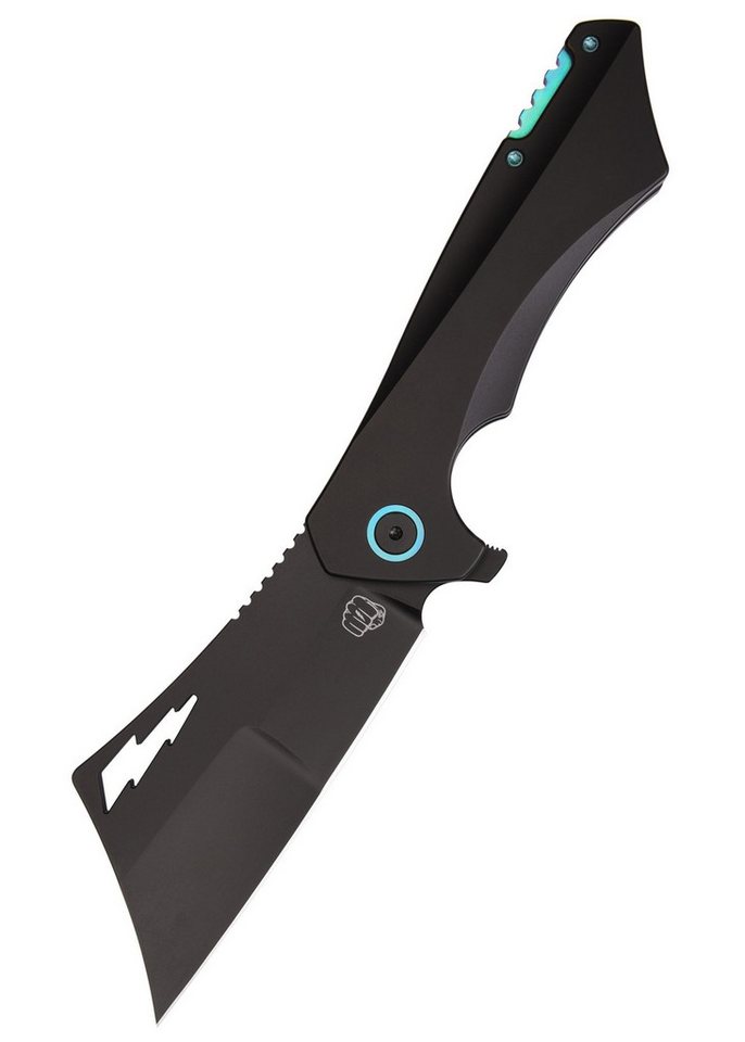 SOG Taschenmesser SOG Taschenmesser Nemley Cleaver, Exclusive, Black PVD, Blue Ano SOG Taschenmesser SOG Taschenmesser Nemley Cleaver, Exclusive, Black PVD, Blue Ano von SOG