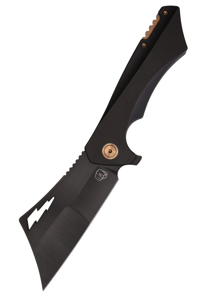 SOG Taschenmesser SOG Taschenmesser Nemley Cleaver, Exclusive, Black PVD, Gold Ano SOG Taschenmesser SOG Taschenmesser Nemley Cleaver, Exclusive, Black PVD, Gold Ano von SOG
