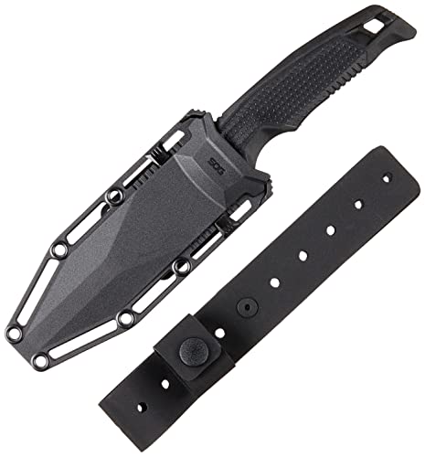 SOG Unisex-Erwachsene SOG-17-22-02-57 RECONDO FX – Schwarz – teilweise gezahnt, One Size von SOG