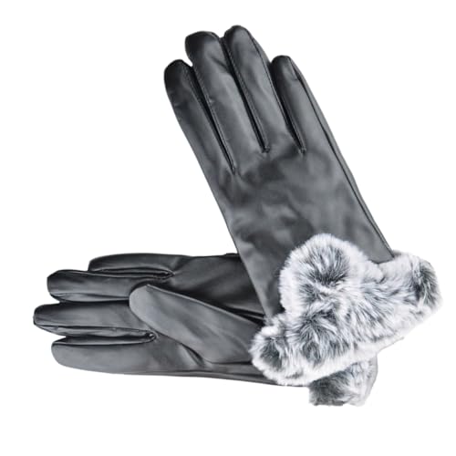 SOIMISS 1 Paar Outdoor-Handschuhe Fahrradhandschuhe Smartphone-Handschuhe Touchscreen-Handschuhe thermohandschuhe Thermal Gloves Sporthandschuhe Warmer winddichter Handschuh Black von SOIMISS