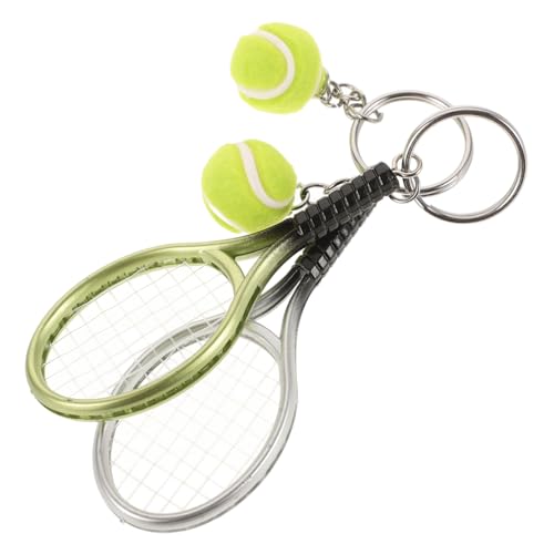 SOIMISS 10 STK Tennisschläger Schlüsselanhänger Jungen Schlüsselanhänger Schlüsselringe Tennis-Souvenir schlüsselanhänger tennisschläger Tennis Schlüsselanhänger für Jungen PVC von SOIMISS