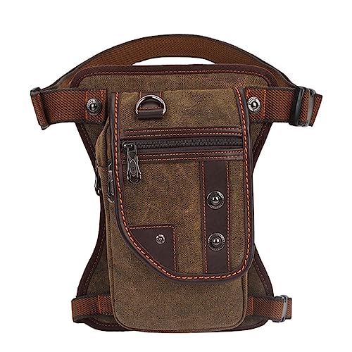 SOIMISS 2 STK Brusttasche Für Herren Rote Handtaschen Für Damen Handyhalter Bauchtasche Beintasche Umhängetasche Für Herren Cangureras para Hombres Telefonhalter Segeltuch Coffee von SOIMISS