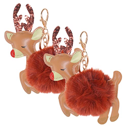 SOIMISS Elch Schlüsselanhänger Set Plüsch Weihnachten Schlüsselanhänger Pompom Schlüsselanhänger Elch Schlüsselanhänger Handtasche Charme Ästhetischer Schlüsselanhänger Auto Schlüsselanhänger Frauen SOIMISS Elch Schlüsselanhänger Set Plüsch Weihnachten Schlüsselanhänger Pompom Schlüsselanhänger Elch Schlüsselanhänger Handtasche Charme Ästhetischer Schlüsselanhänger Auto Schlüsselanhänger Frauen von SOIMISS