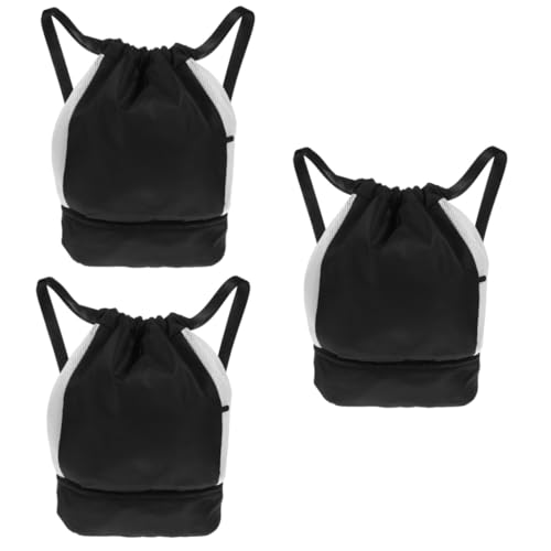 SOIMISS 3St Schwimmtasche Gym Bags fitnesstaschen tragbare Rucksäcke mit Kordelzug Rucksäcke mit Kordelzug für die Reise Rucksäcke mit Kordelzug für Damen Reiserucksäcke mit Kordelzug von SOIMISS