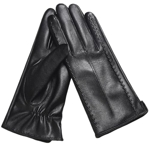 SOIMISS Fahrradhandschuhe Fahren Touchscreen-Handschuhe Laufhandschuhe Touchscreen SMS-Handschuhe thermohandschuhe Thermal Gloves warme Handschuhe winterliche Kälteschutzhandschuhe Black von SOIMISS