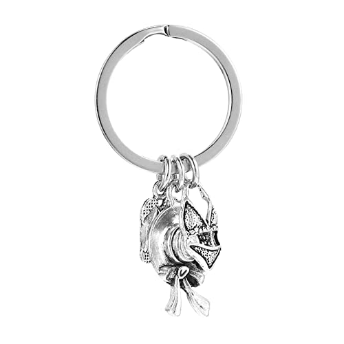 SOIMISS Schlüsselanhänger Strand Beach anahtarlık schlüsselkette schlüsselhalsband Keychain Rucksackanhänger Bikini-Anhänger-Schlüssel Taschenanhänger Schlüsselbund Zinklegierung Silver von SOIMISS