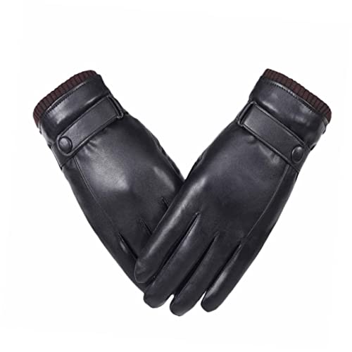 SOIMISS Schutzhandschuhe fahrradhandschuhe thermohandschuhe rekawiczki zimowe Workout Gloves Wanderhandschuhe Trainingshandschuhe für Männer Wintersporthandschuhe Outdoor-Handschuhe Black von SOIMISS