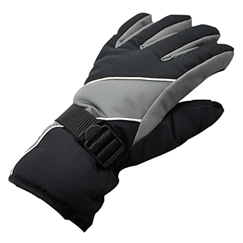 SOIMISS skihandschuhe Herren wärmende Handschuhe Schneehandschuhe für Herren thermohandschuhe warmin Handschuhe Outdoor-Handschuhe winterhandschuhe Herren Winterhandschuhe für Herren Grey von SOIMISS