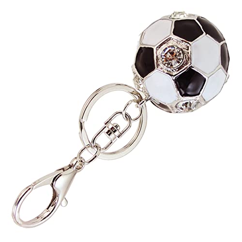 Schlüsselanhänger Schlüsselanhänger Kinder schlüsselbund schlüsselanhänger Kinder Fußballspiel-Fan-Andenken Mini-Fußball Sport-Schlüsselring-Souvenir Fußball-Anhänger Zinklegierung SOIMISS von SOIMISS