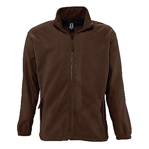 Sols Fleecejacke Fleece Jacke North bis Gr. 5XL ,Dark Chocolate, XS Sols Fleecejacke Fleece Jacke North bis Gr. 5XL ,Dark Chocolate, XS von SOL'S