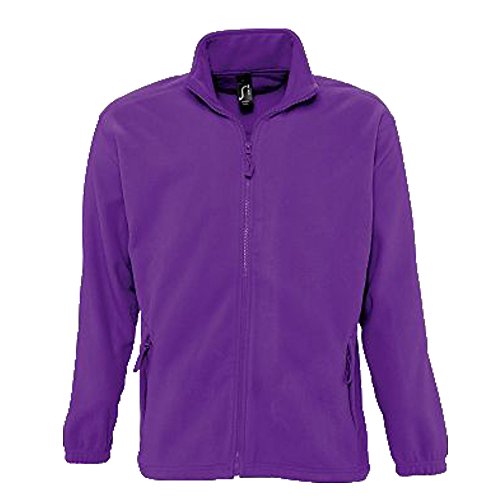 Sols Fleecejacke Fleece Jacke North bis Gr. 5XL ,Dark Purple, L Sols Fleecejacke Fleece Jacke North bis Gr. 5XL ,Dark Purple, L von SOL'S