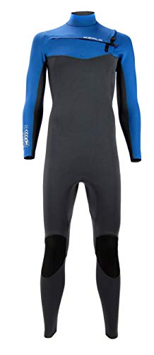 SOLA Herren H2O Fullsuit Neoprenanzug, Graphit/Blau, M von Sola