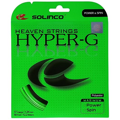 Solinco Heaven Strings Hyper-G Tennissaiten-Set, 17 g / 1,20 mm von Solinco