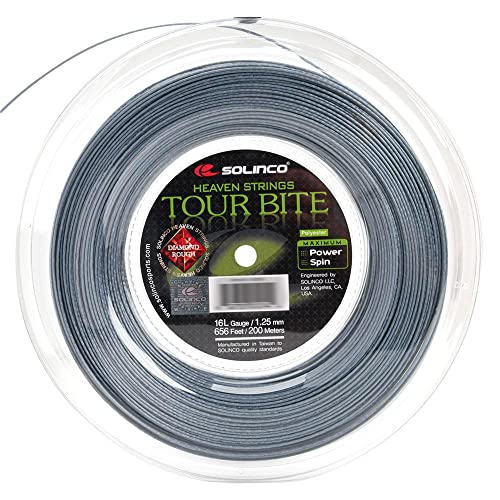 Solinco Tour Bite Diamond Rough Rolle 200 m 1,25 mm Solinco Tour Bite Diamond Rough Rolle 200 m 1,25 mm von Solinco