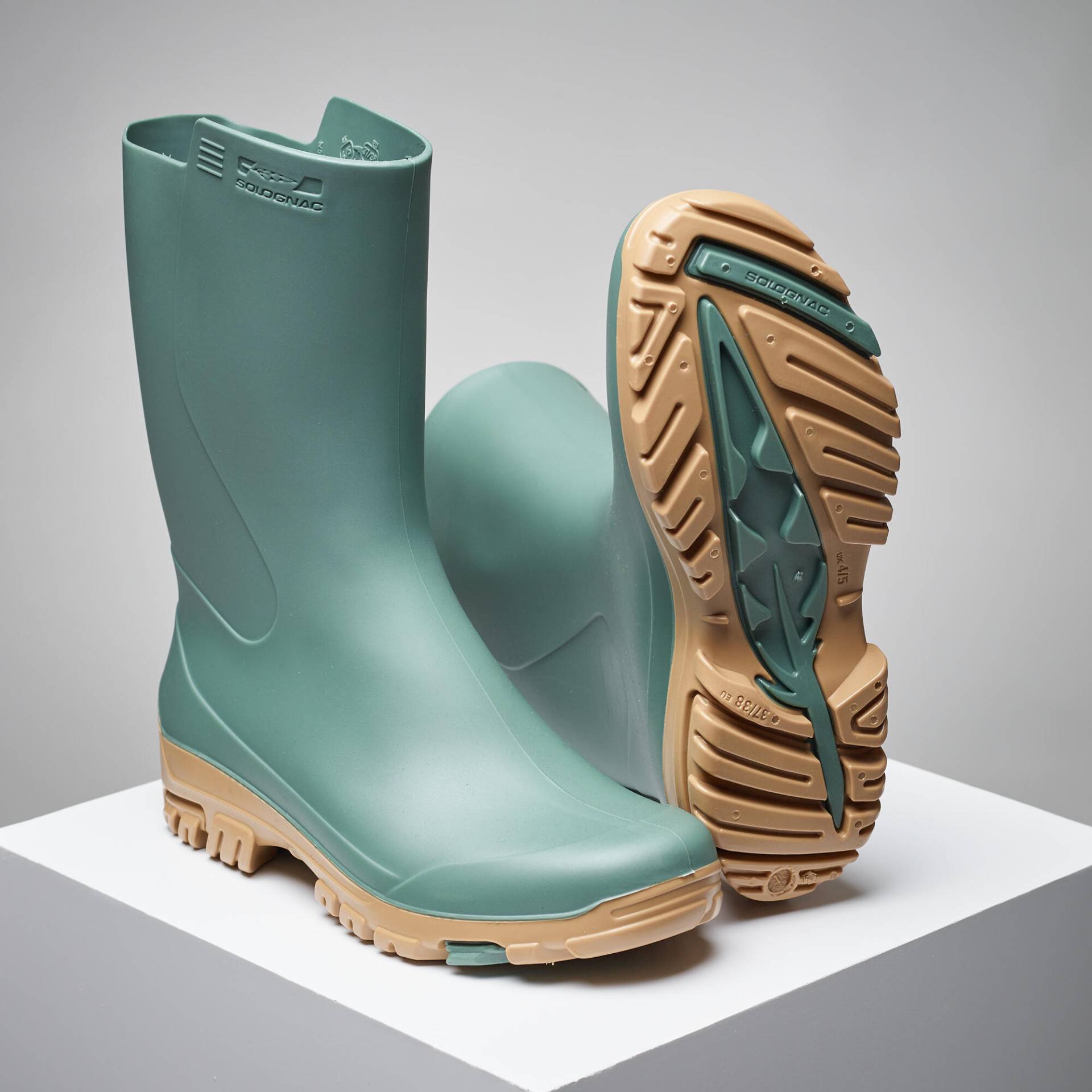 Gummistiefel 100 Damen - grün Gummistiefel 100 Damen - grün von SOLOGNAC