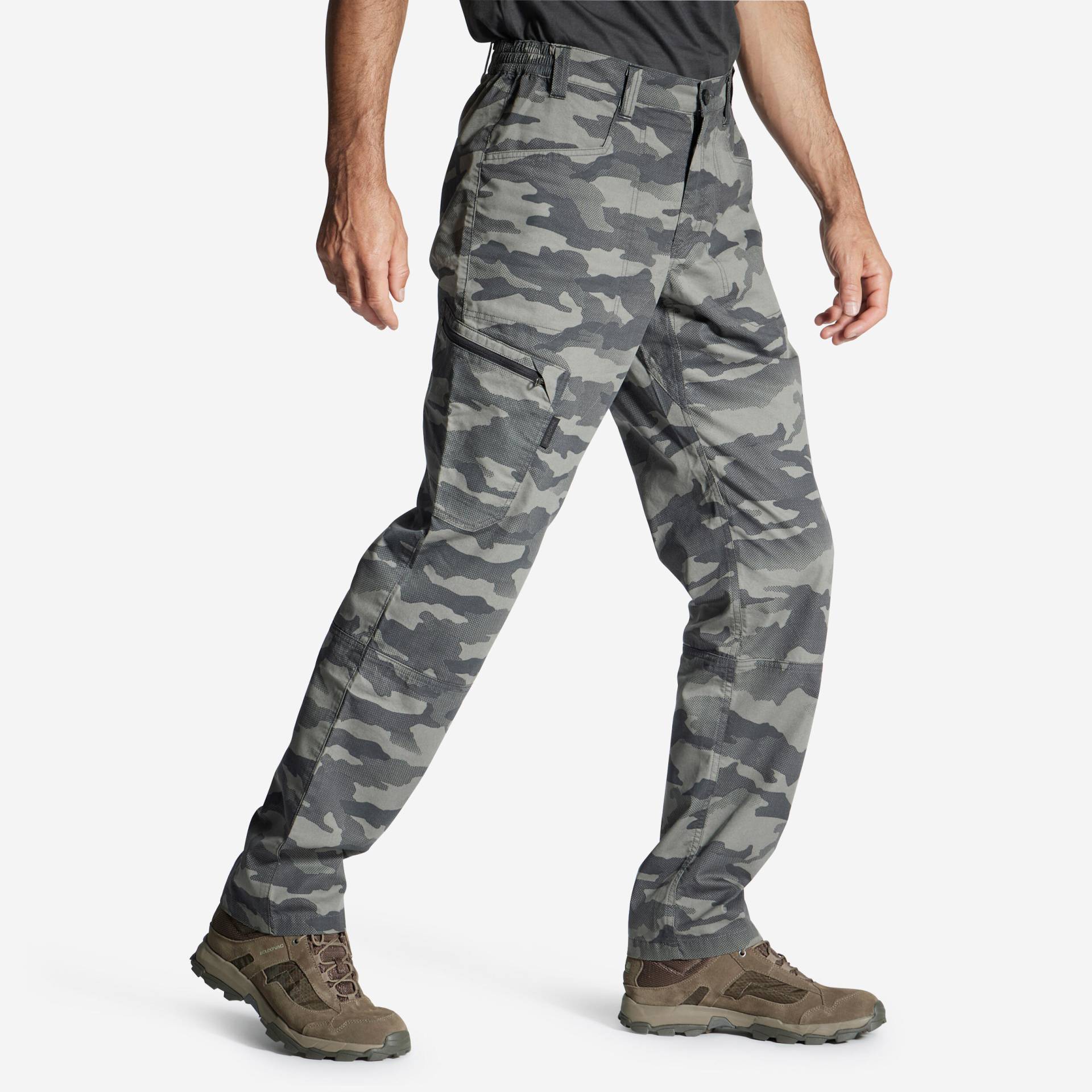 Hose leicht 100 Camouflage Halftone grau Hose leicht 100 Camouflage Halftone grau von SOLOGNAC